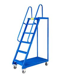 Castor Braked Ladder Trolley, SK Series